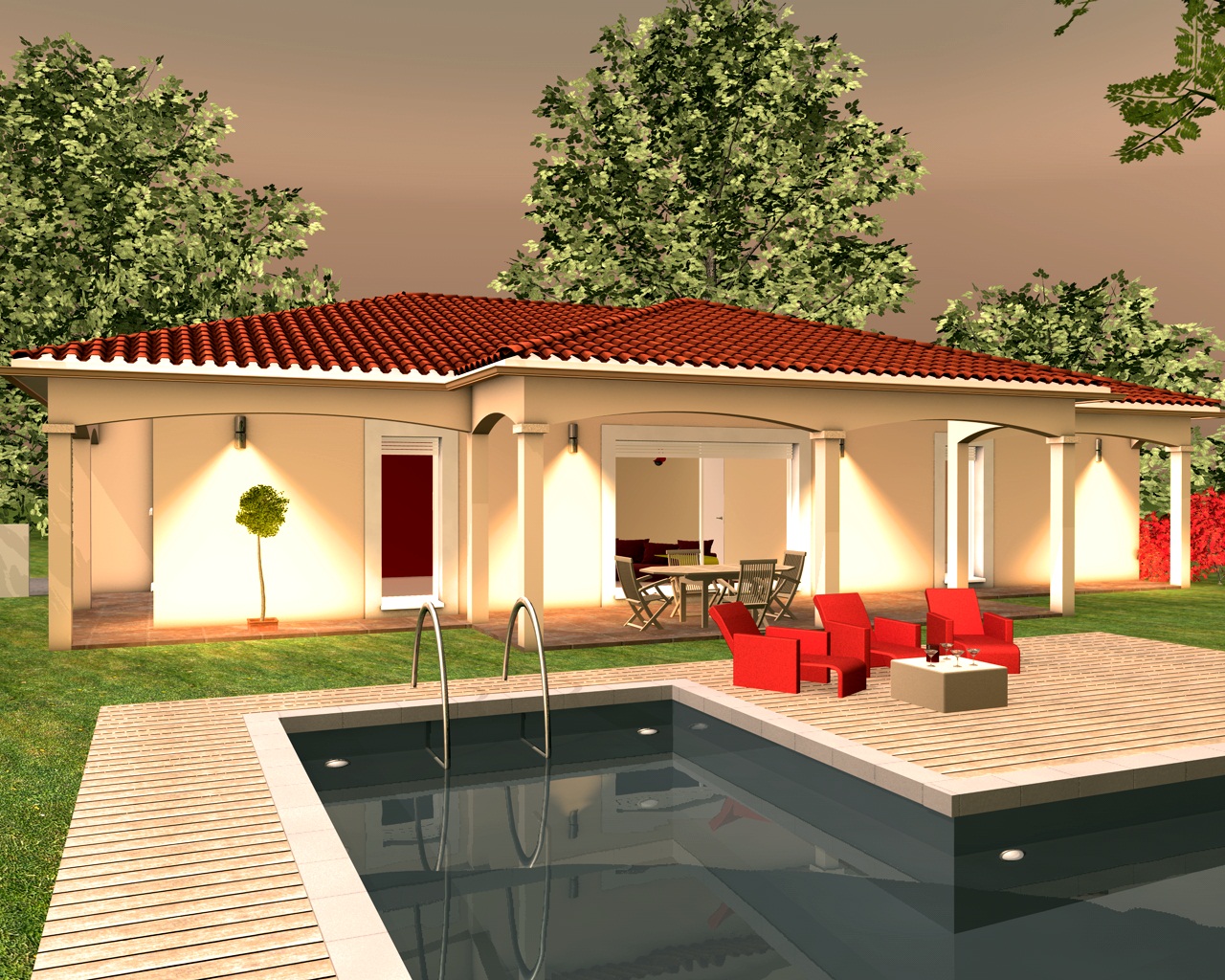 Modèles et plans de maisons > sur mesure. constructions demeures ...