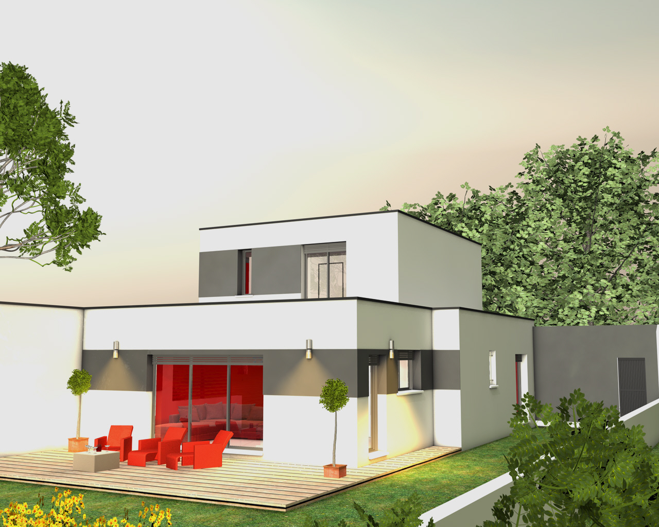Modèles et plans de maisons > sur mesure. constructions demeures ...