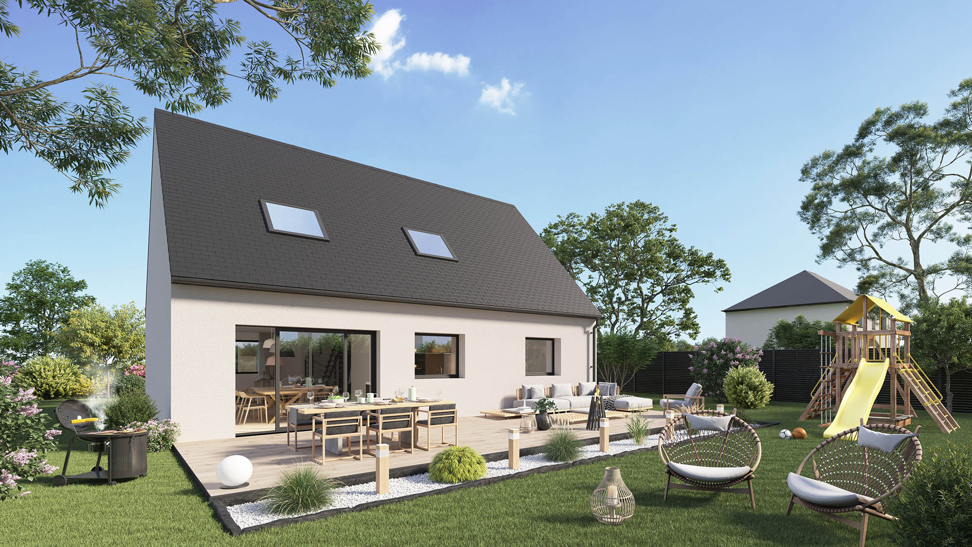 Votre maison + terrain à Saint-Sébastien-de-Morsent (27)