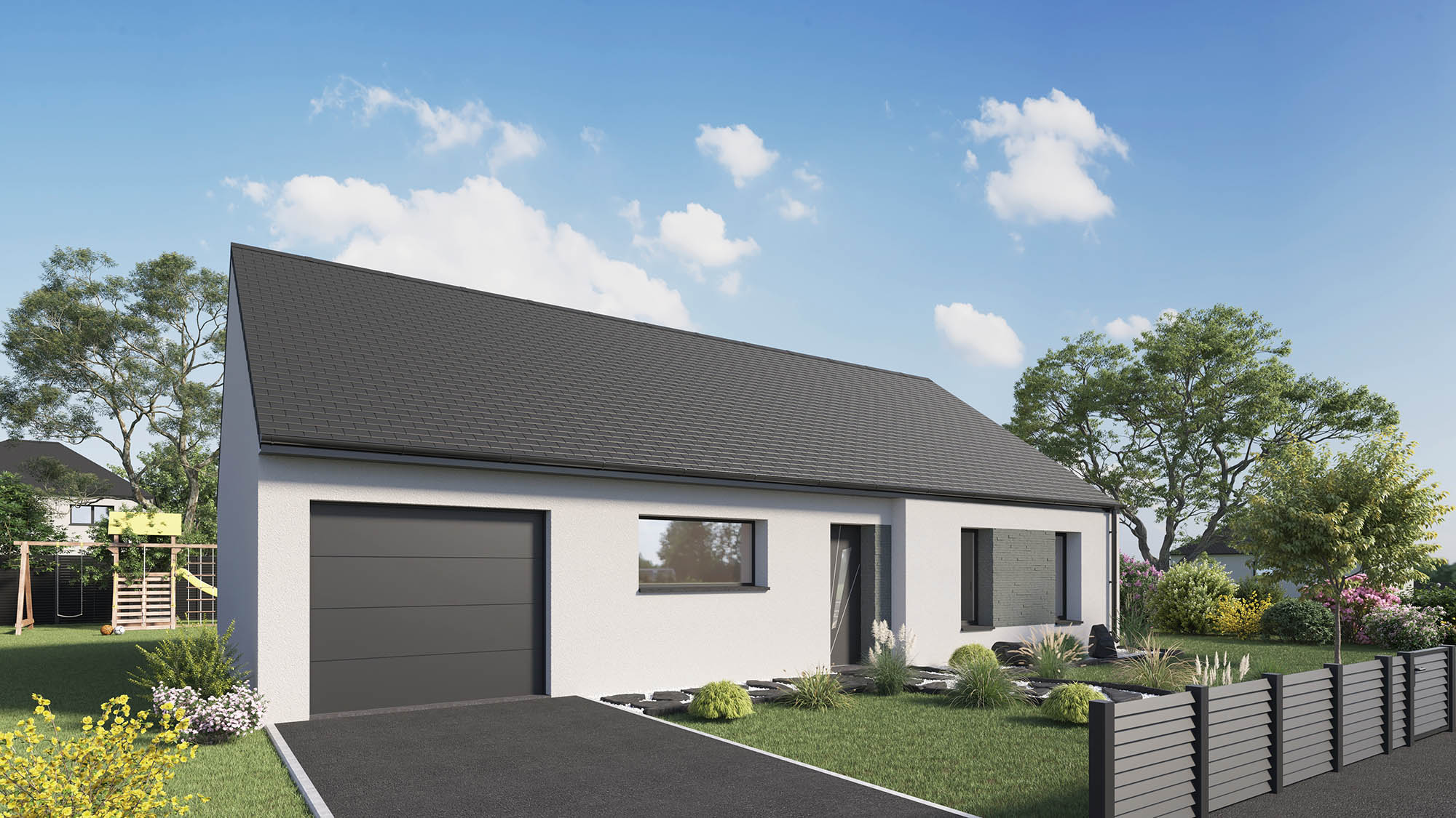 Votre maison + terrain à Sains-en-Gohelle (62)