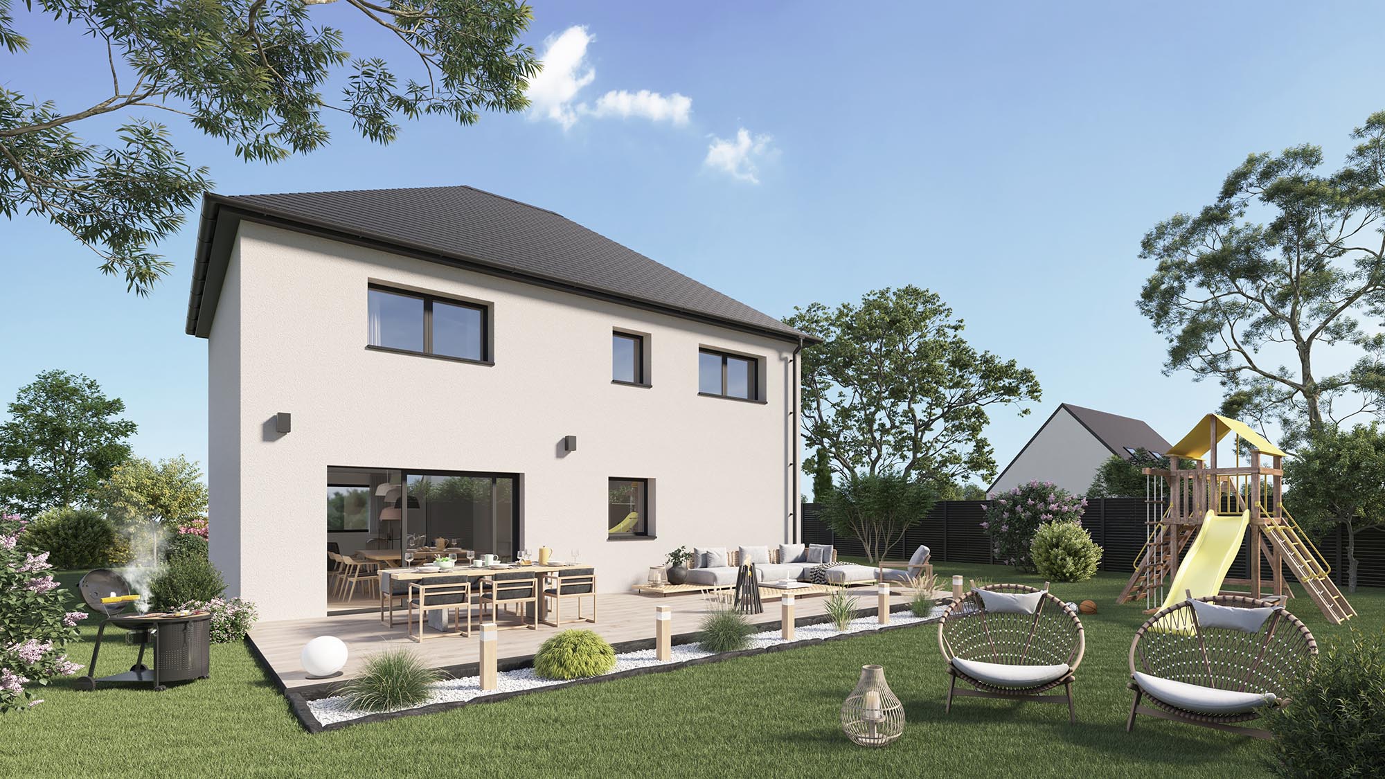 Votre maison + terrain à Colleville-Montgomery (14)