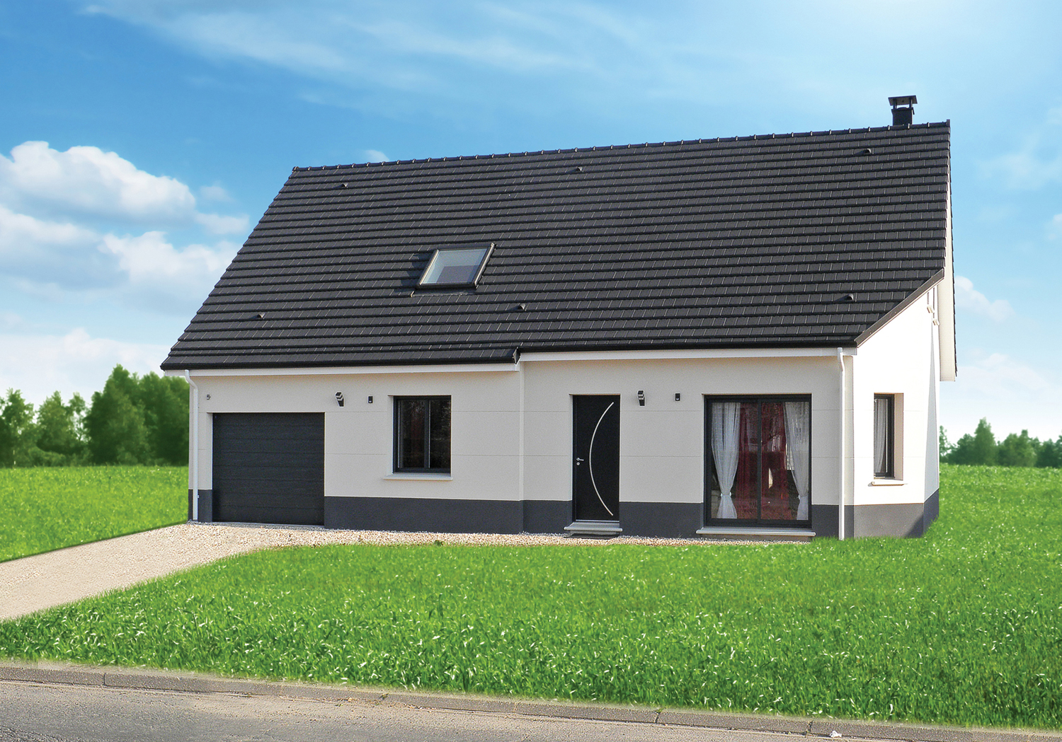 Votre maison + terrain à Saint-Manvieu-Norrey (14)