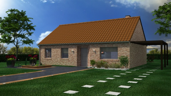 Votre maison + terrain à Courrières (62)