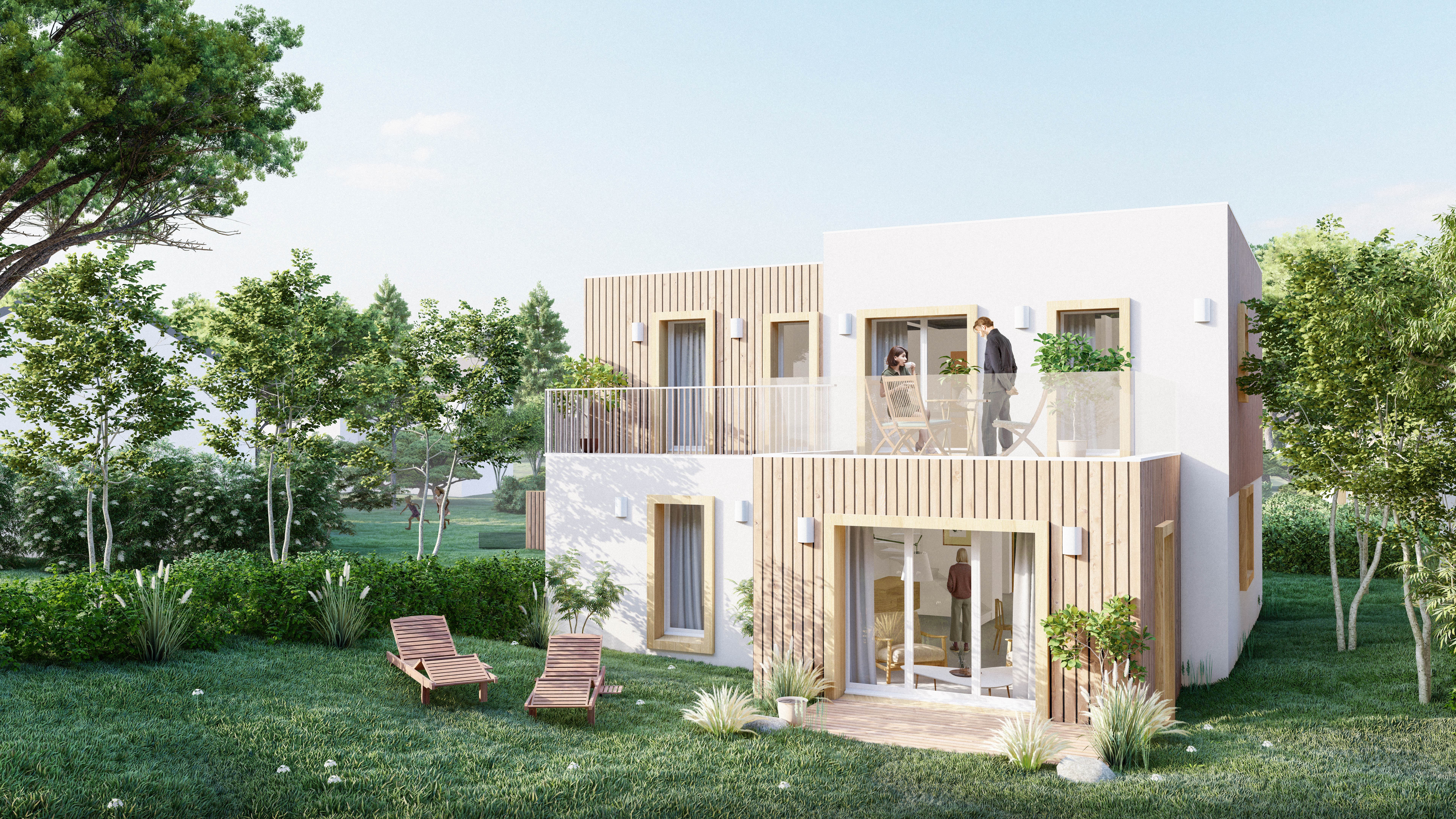 Programme immobilier neuf Les Cottages de Didonne - Mixte - Saint-Georges-de-Didonne