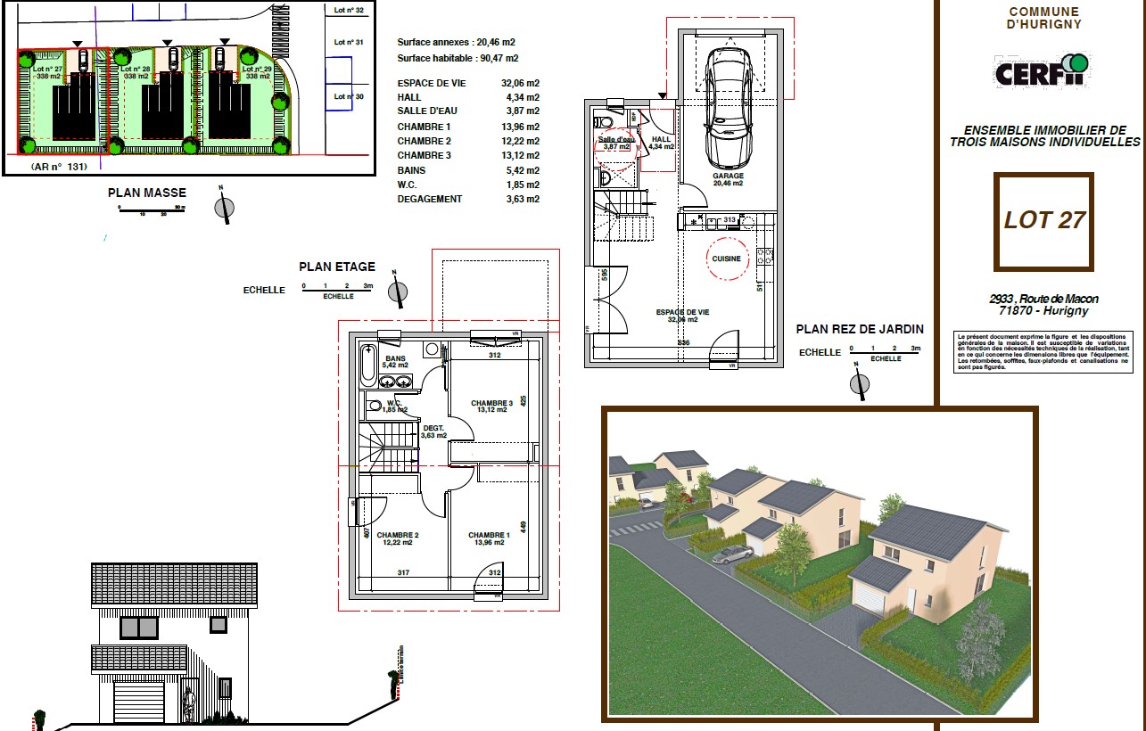 Maison avec terrain à Hurigny (#5157745)