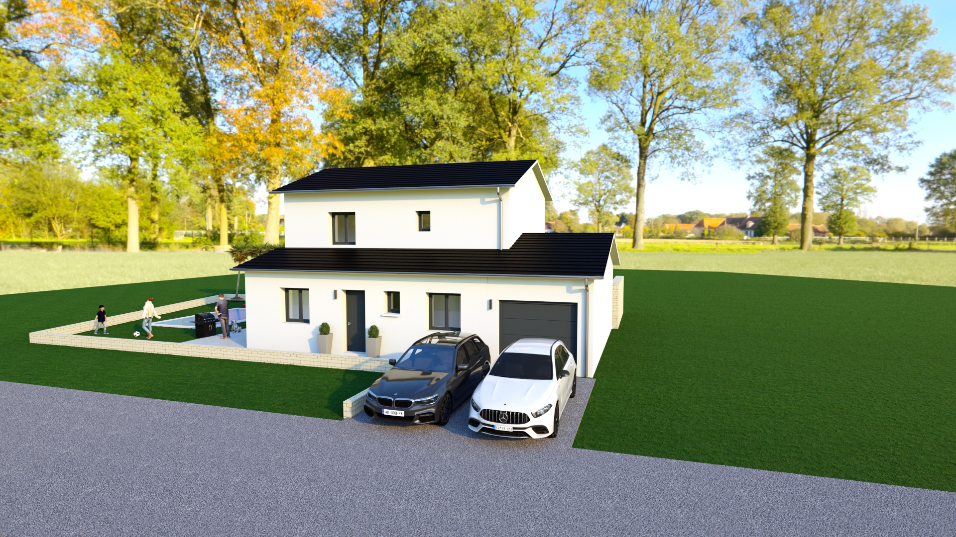 Maison avec terrain à Fareins (#5097531)