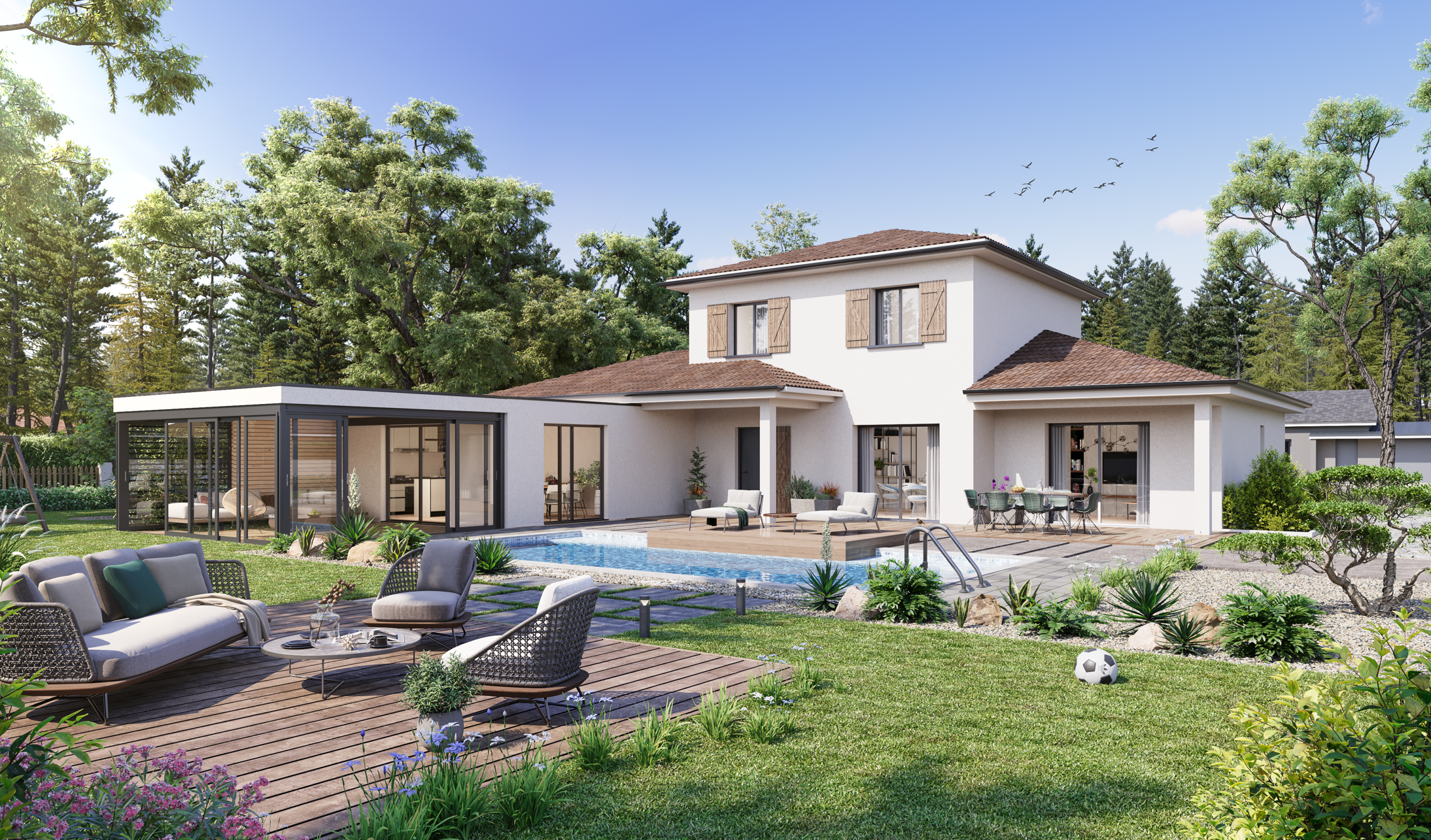 Maison avec terrain à Bourg-Saint-Christophe (#5152443)