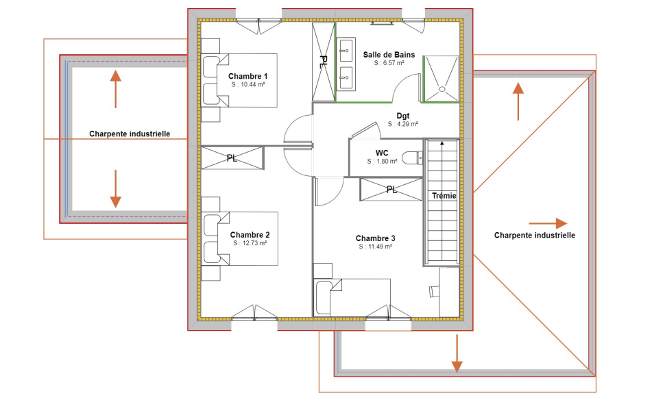 Maison avec terrain à La Côte-Saint-André (#4955082)