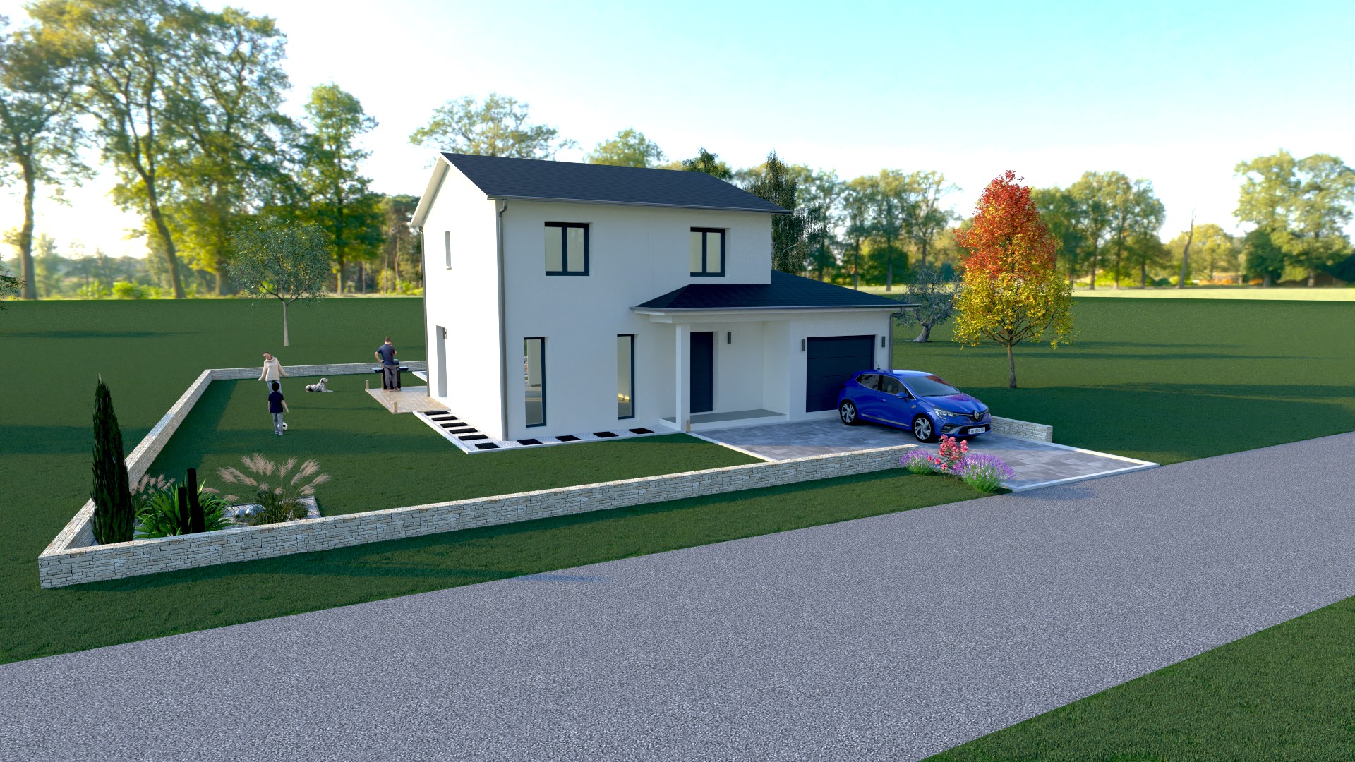 Maison avec terrain à Saint-Paul-de-Varax (#5097562)