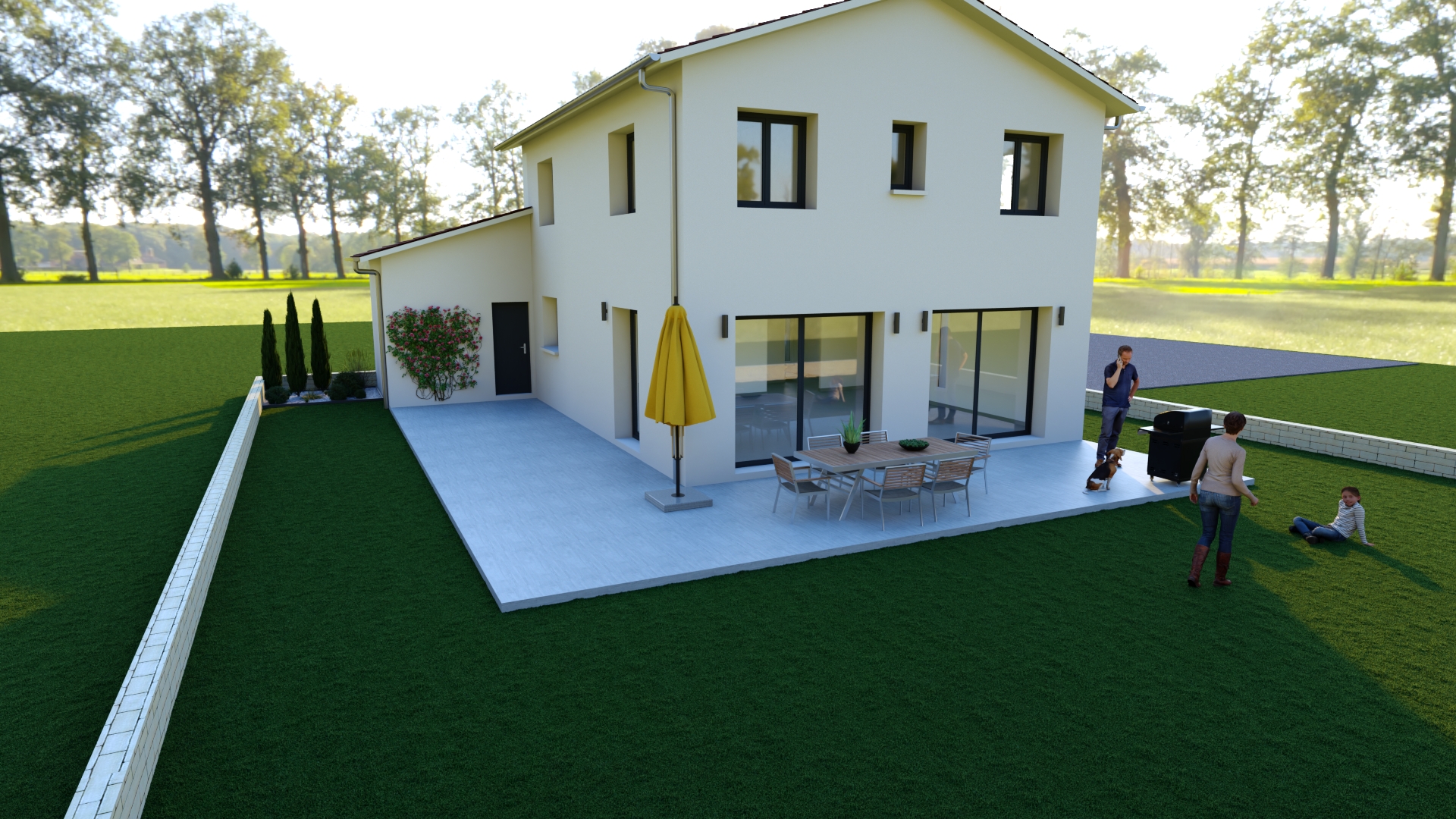 Maison avec terrain à Villars-les-Dombes (#5098527)