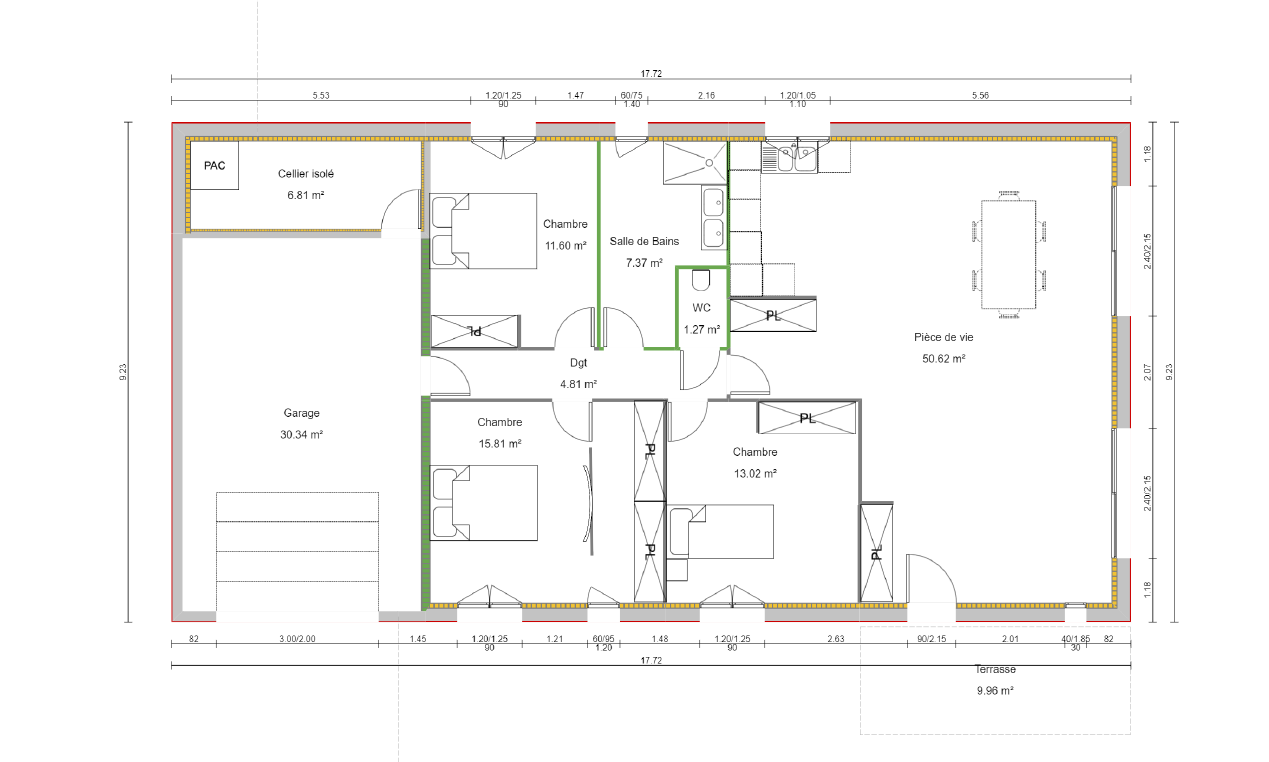 Maison avec terrain à Chazey-sur-Ain (#5098519)
