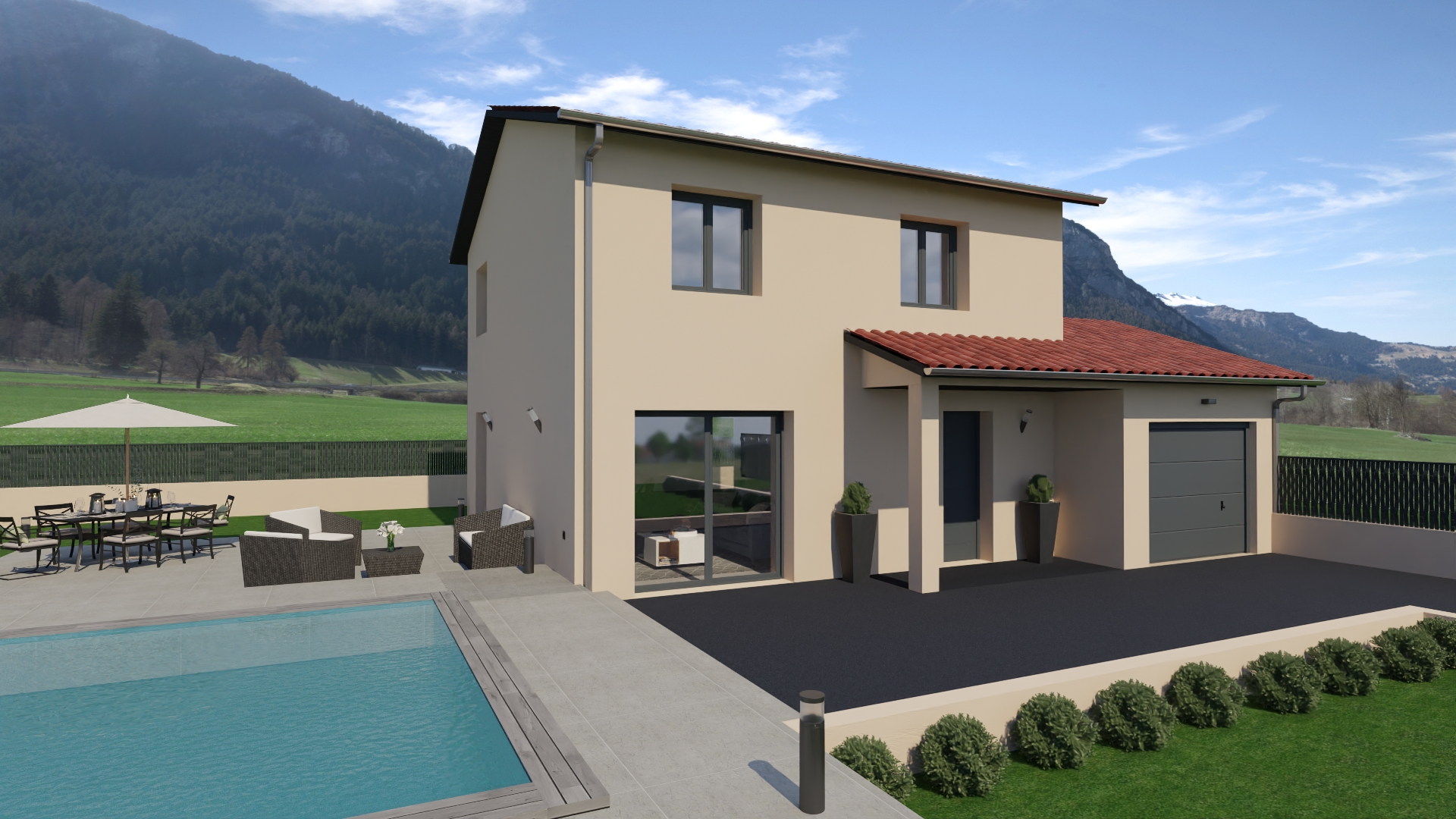 Maison avec terrain à Marcilly-d&rsquo;Azergues (#5047589)