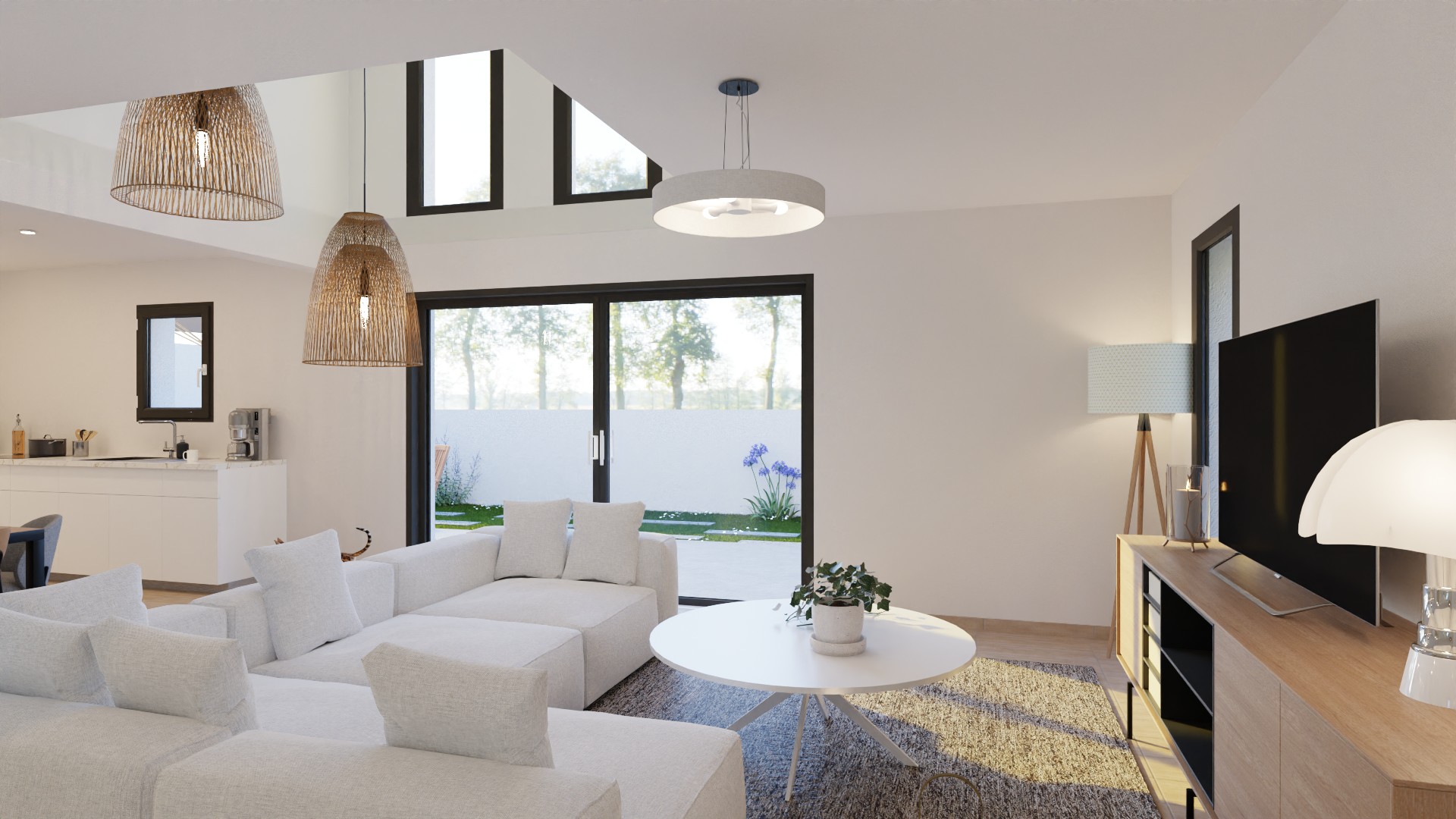 Maison avec terrain à Saint-Bonnet-de-Mure (#4555445)