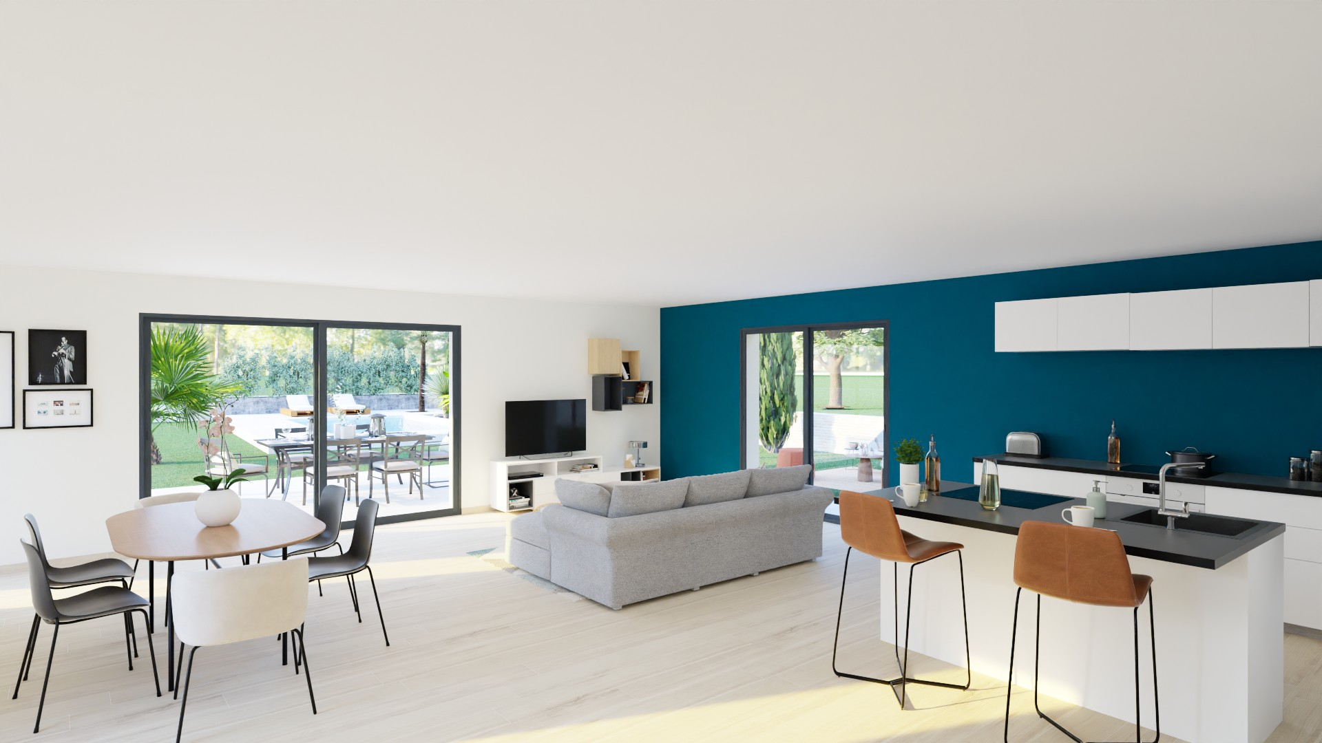 Maison avec terrain à Villeneuve (#5094395)