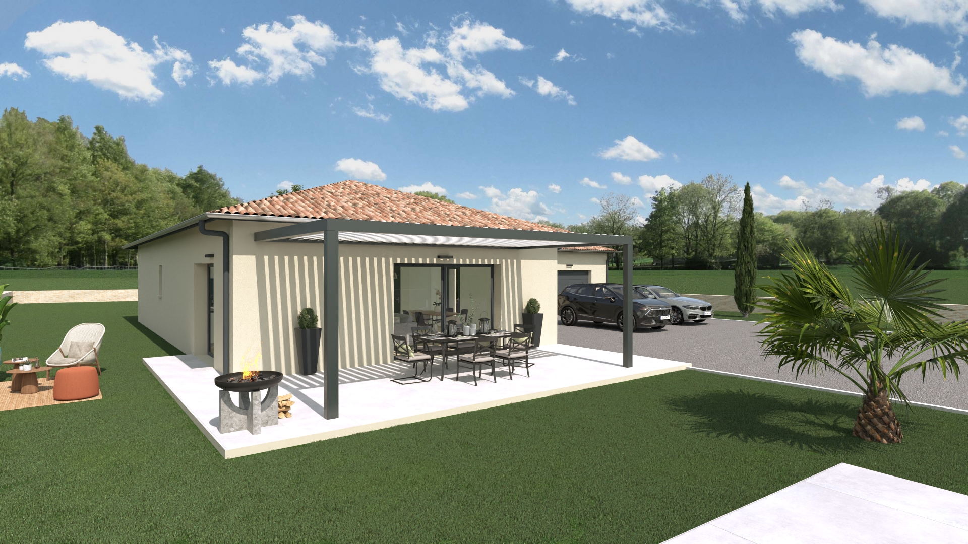 Maison avec terrain à Villeneuve (#5094395)