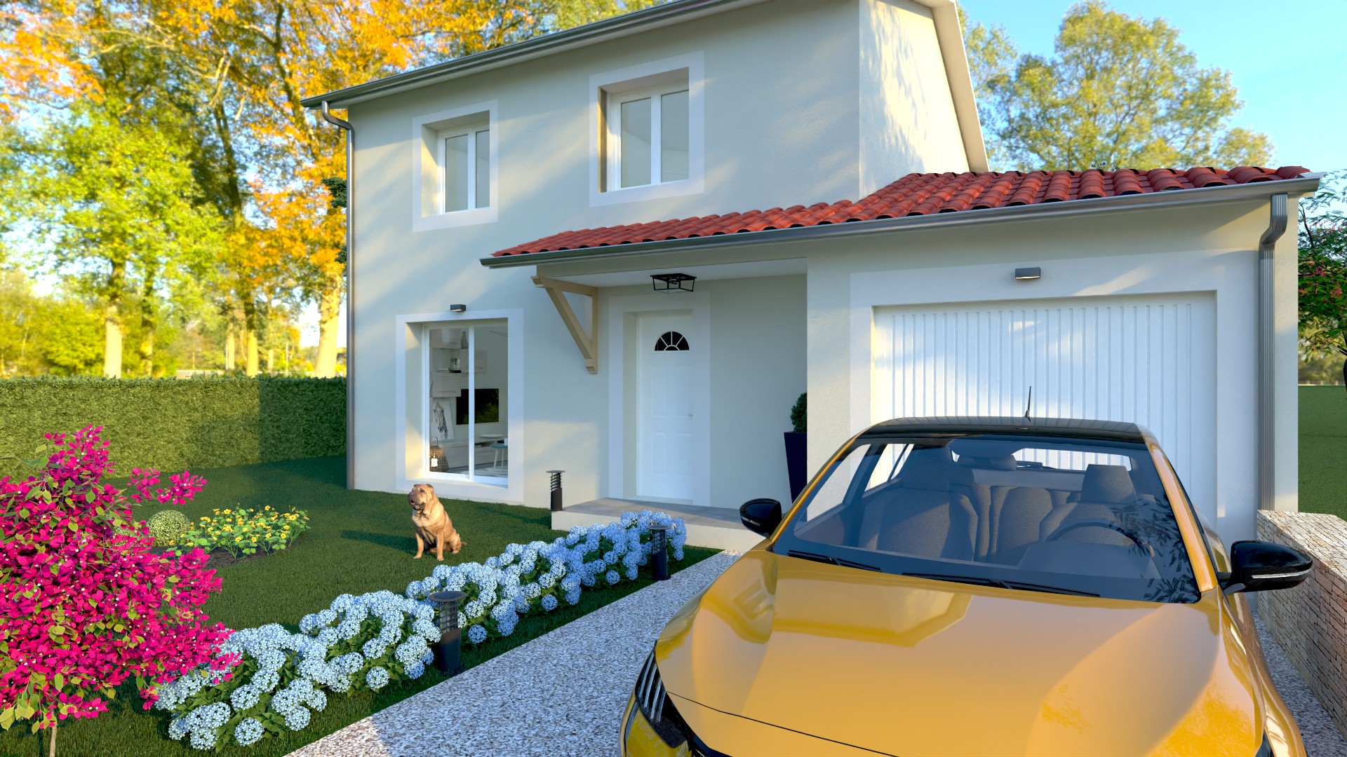 Maison avec terrain à Meyrieu-les-Étangs (#4681954)