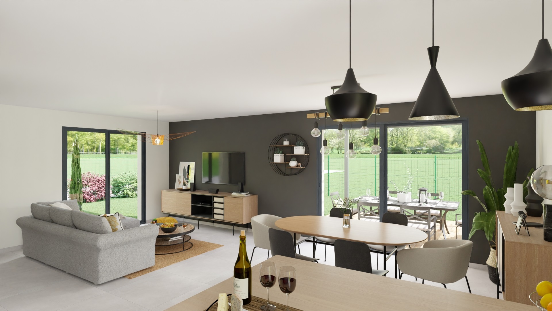 Maison avec terrain à Montceaux (#5101859)