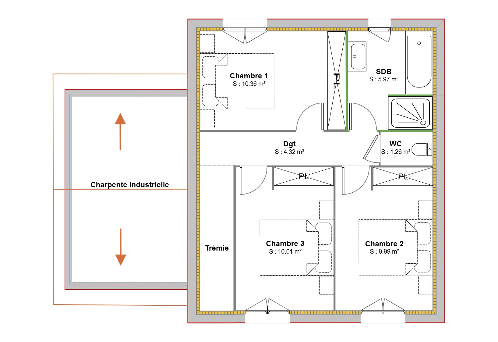 Maison avec terrain à Chaleins (#5101544)