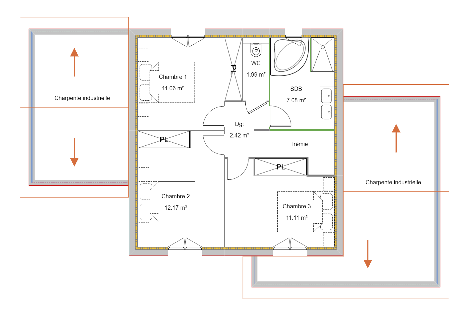 Maison avec terrain à Dompierre-sur-Veyle (#5101734)