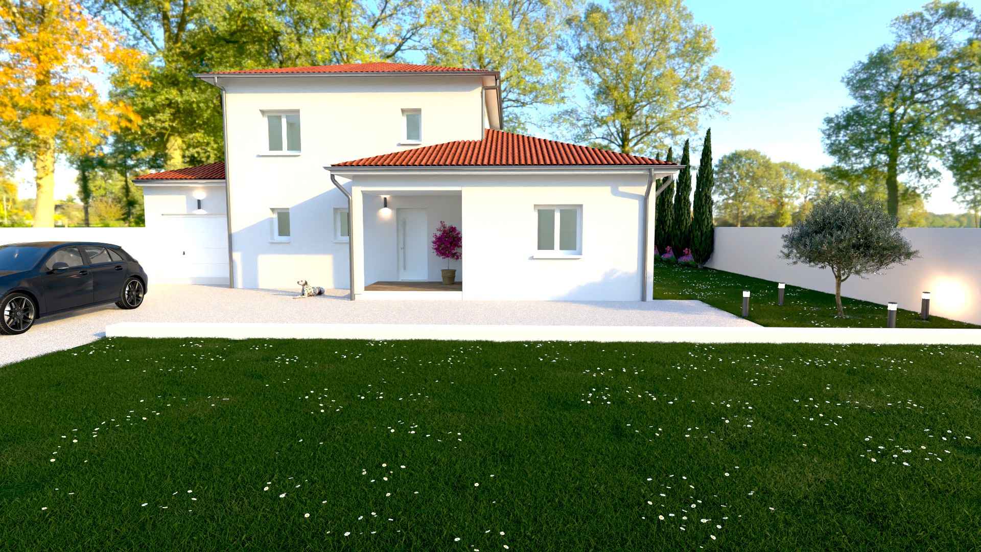 Maison avec terrain à Ozan (#5157672)