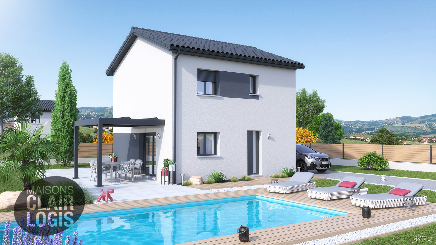 Construction maison – Cressin-Rochefort (01350)