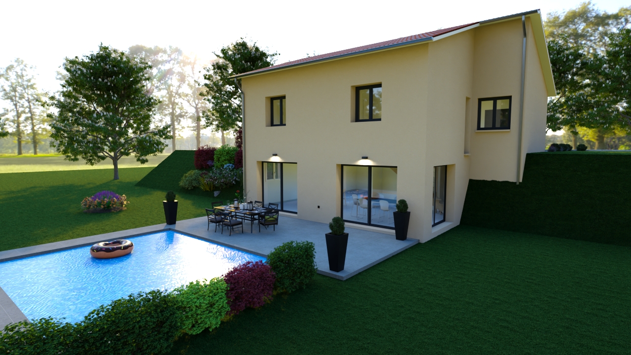 Maison avec terrain à Beaujeu (#5097197)