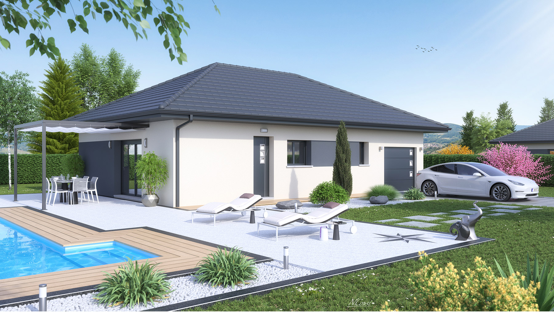 Construction maison – Chazey-Bons (01300)