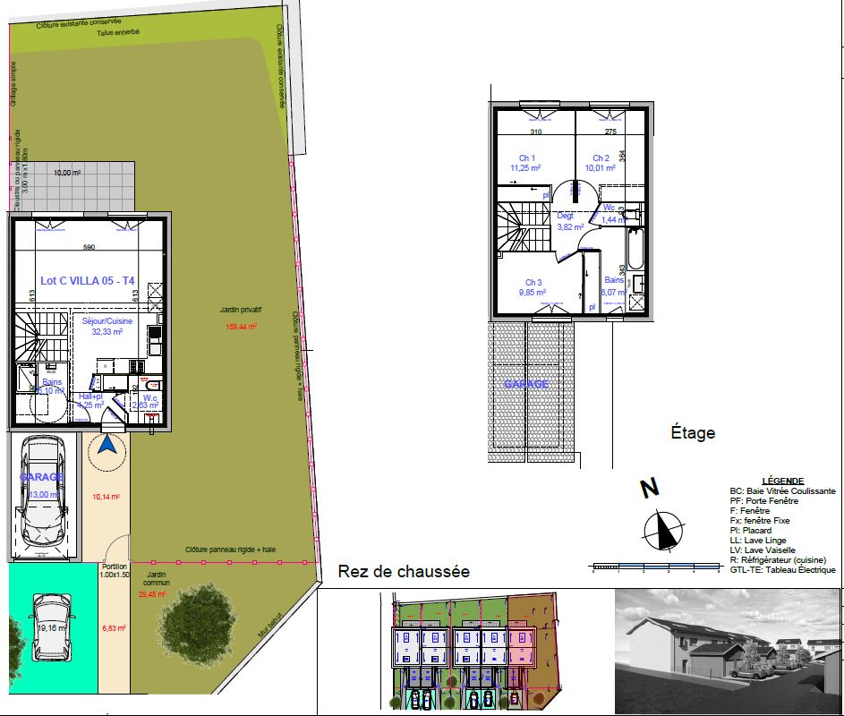 Maison avec terrain à La Chapelle-de-Guinchay (#5097219)