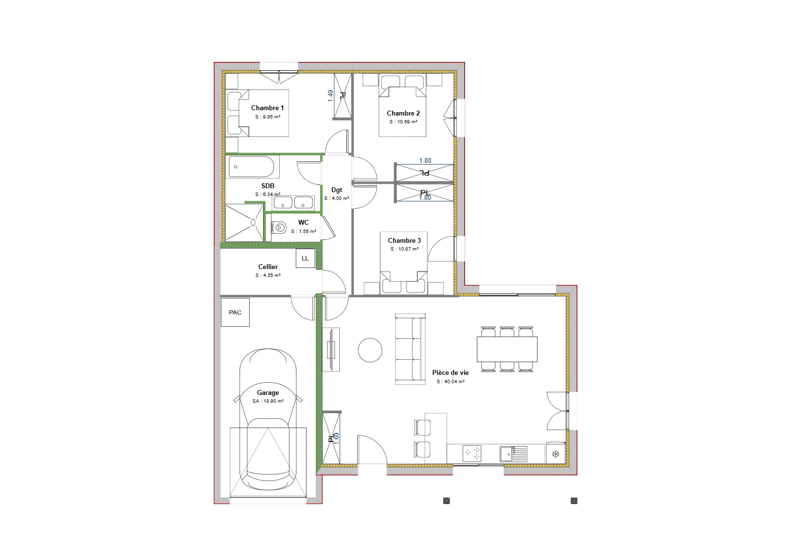 Maison avec terrain à Belleville (#5101841)