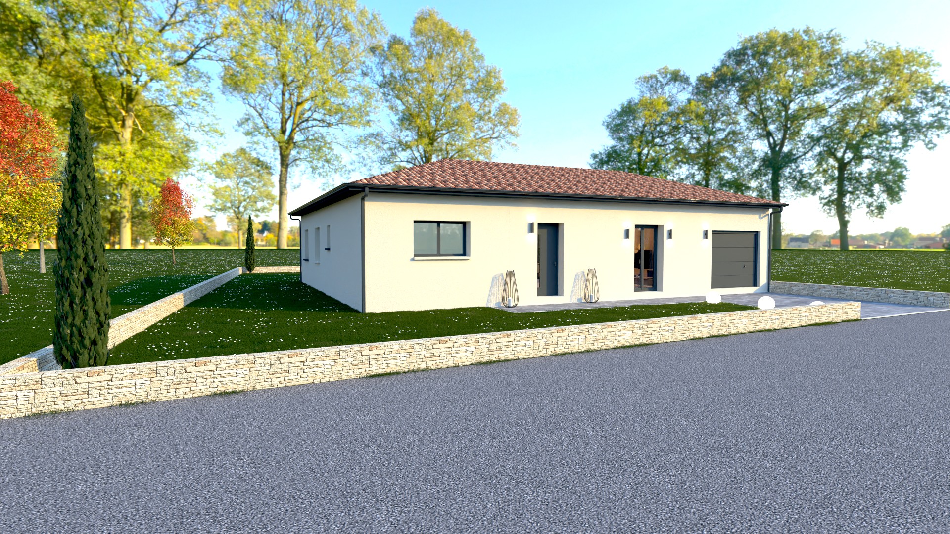 Maison avec terrain à Villars-les-Dombes (#5097602)
