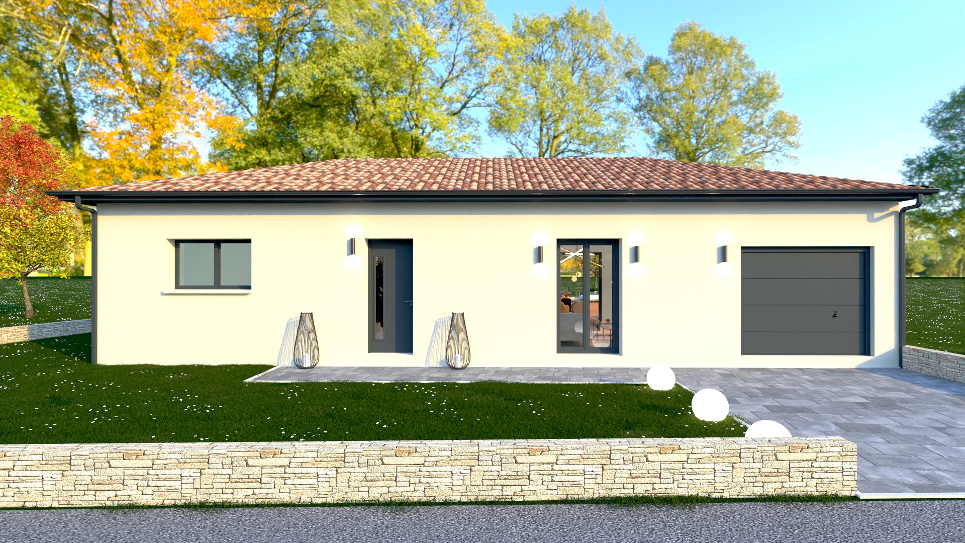 Maison avec terrain à Saint-Jean-de-Thurigneux (#5097603)