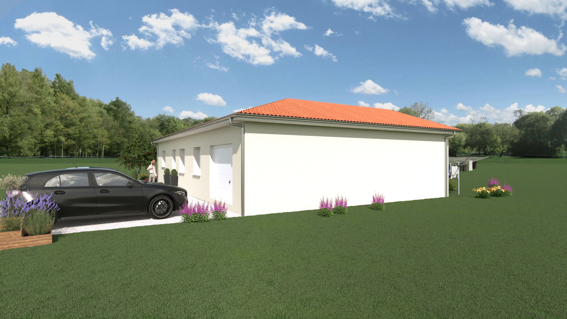 Maison avec terrain à Chalain-le-Comtal (#5101985)