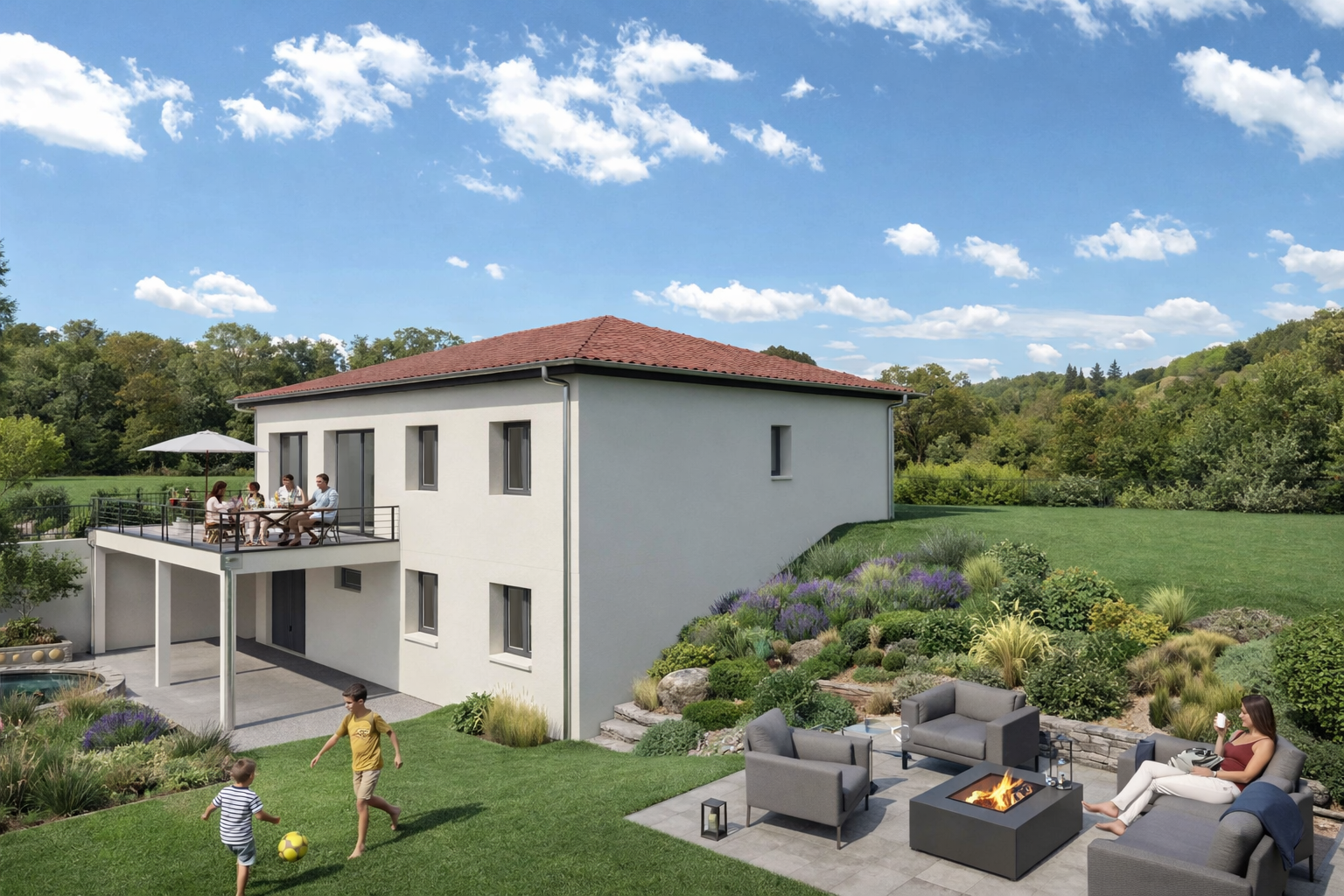 Maison avec terrain à Monsols (#5109259)