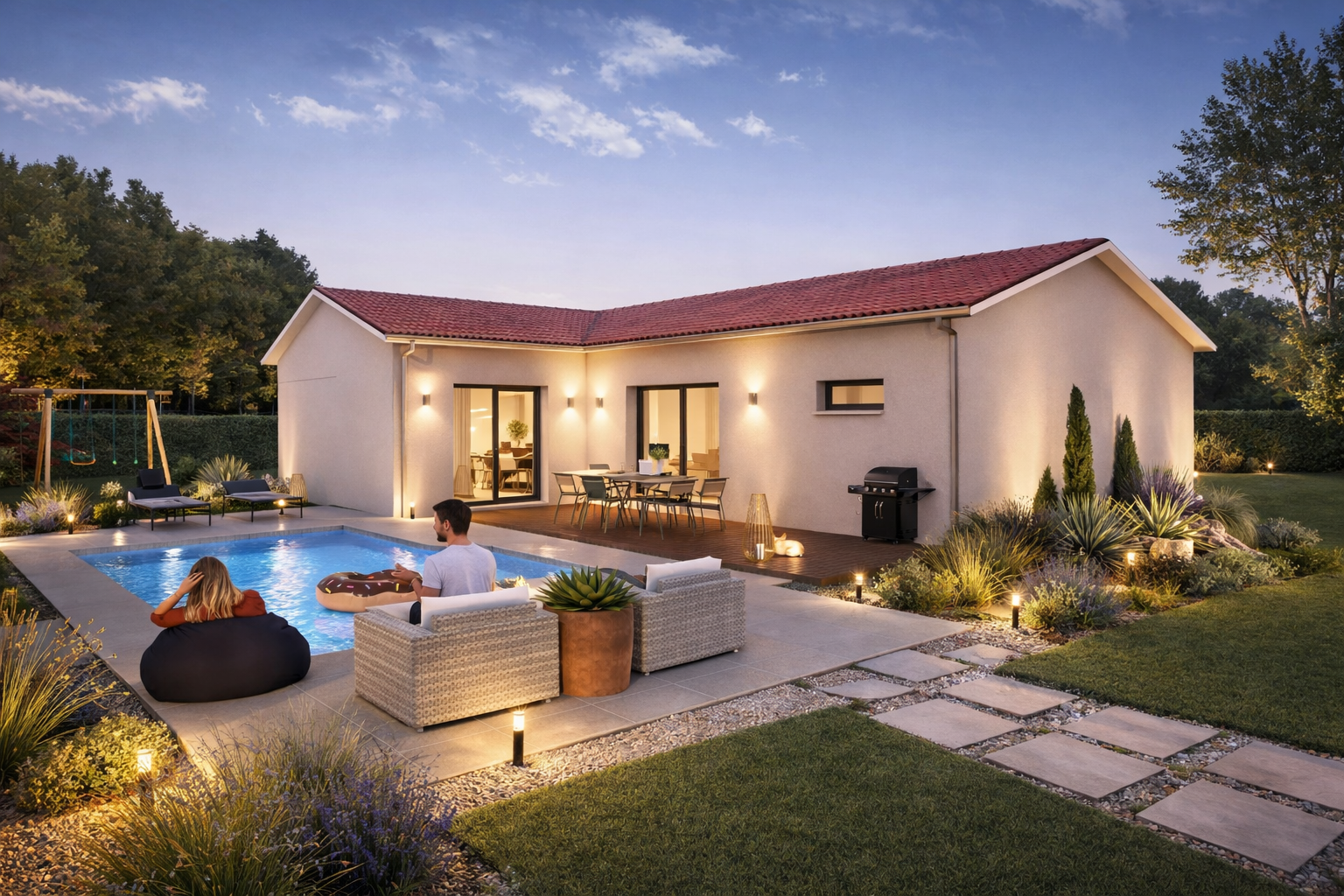 Maison avec terrain à Chambéon (#5108753)