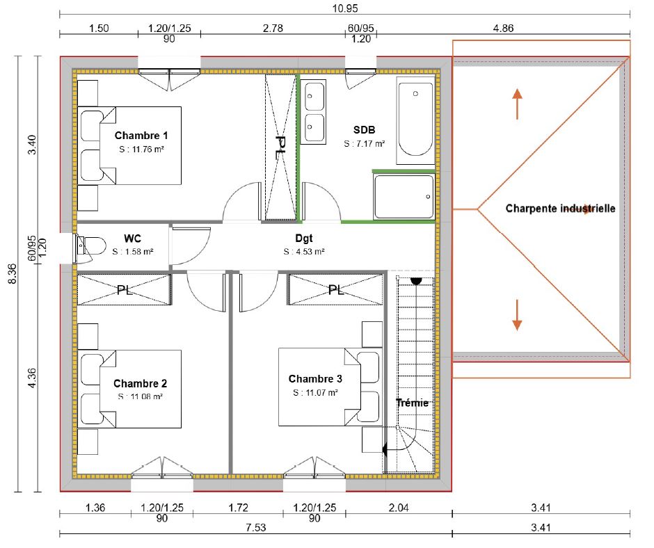 Maison avec terrain à Massieux (#5097218)