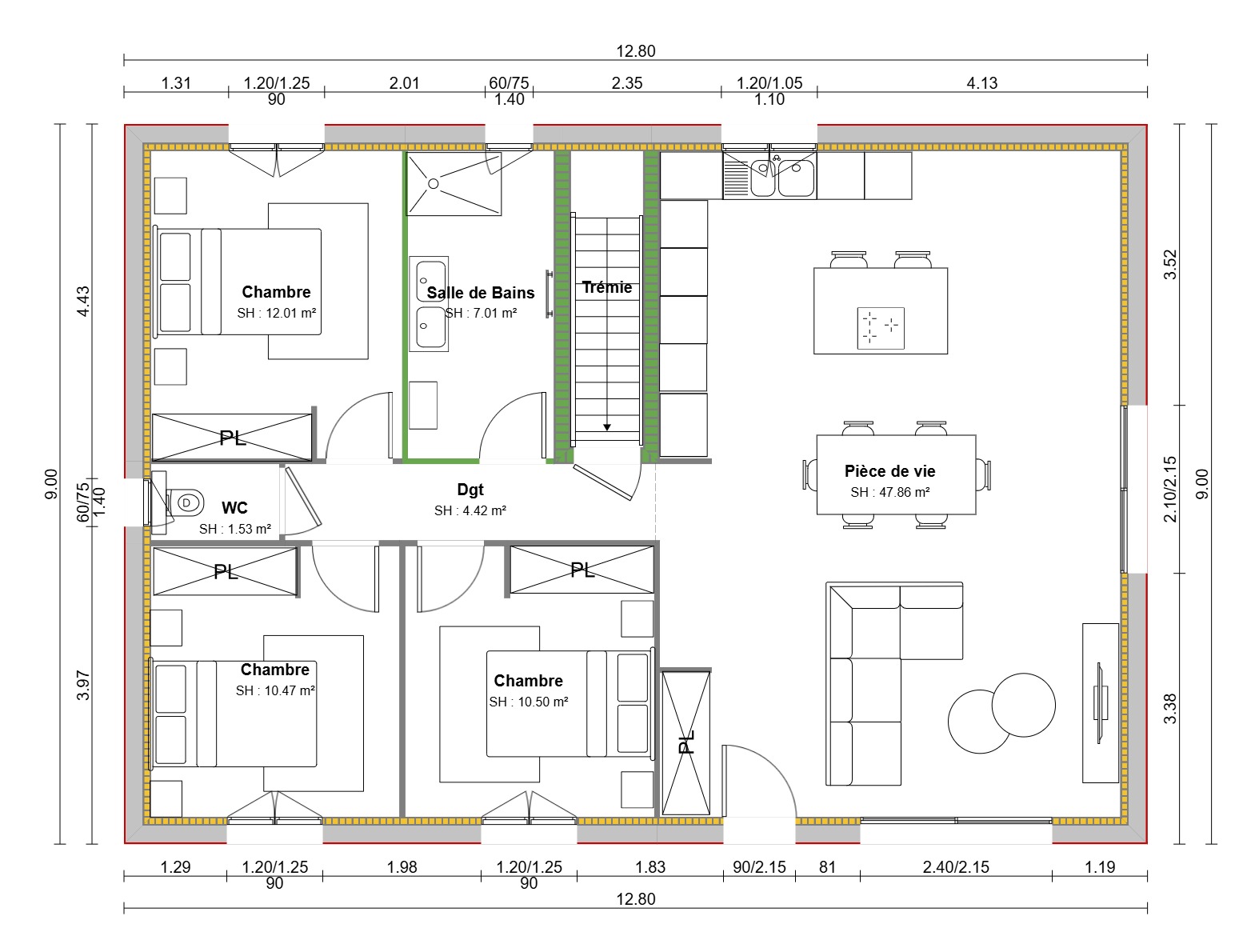 Maison avec terrain à Saint-Pal-de-Mons (#5108693)