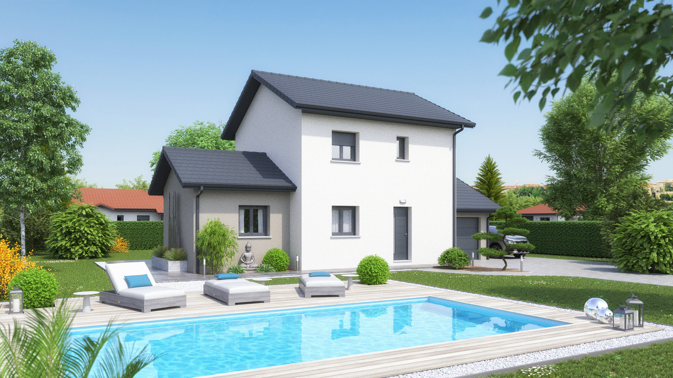 Construction maison – Polliat (01310)