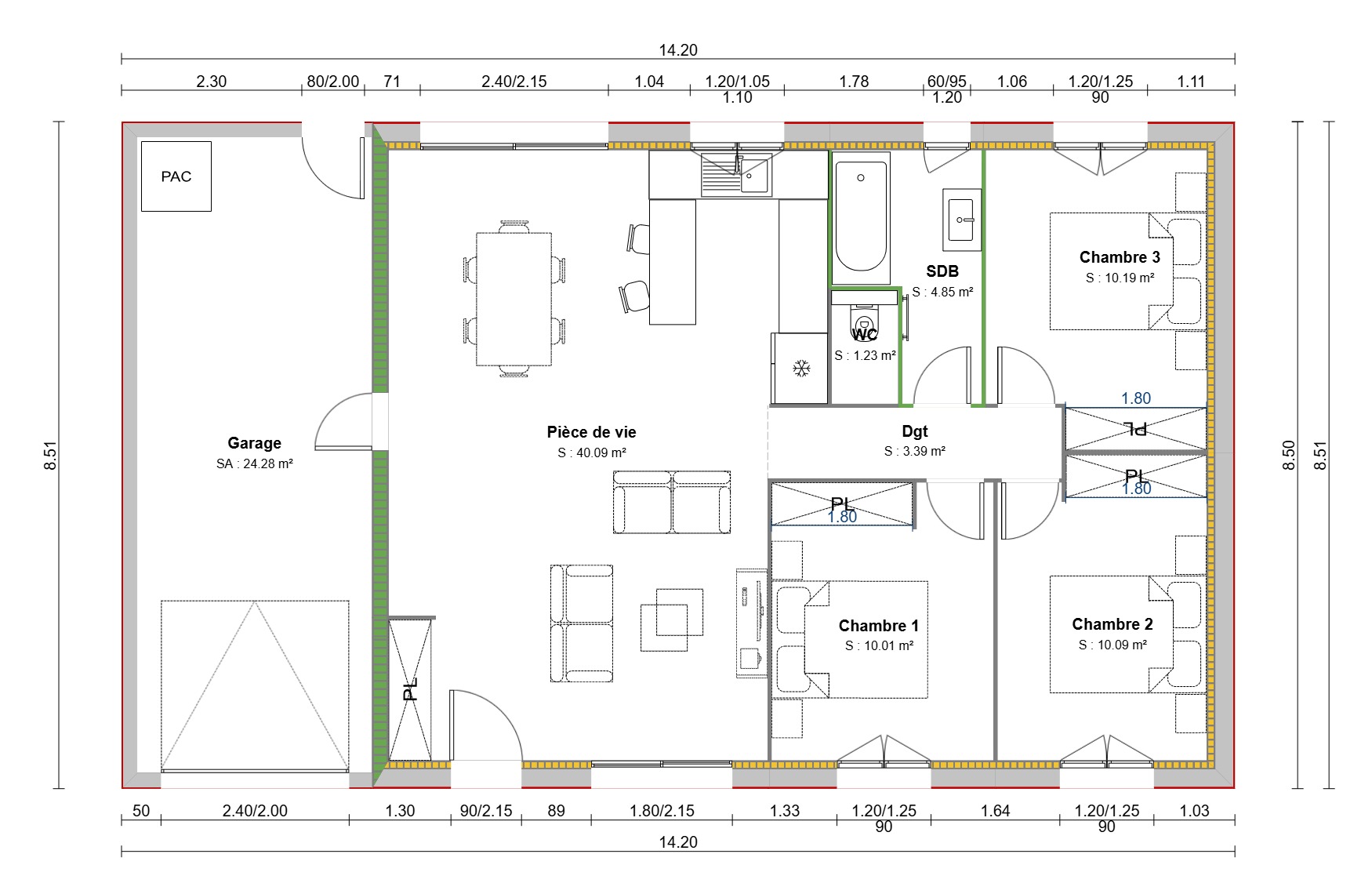 Maison avec terrain à Cormoranche-sur-Saône (#5101588)