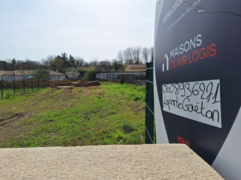 Terrain constructible – Saussines (34160)