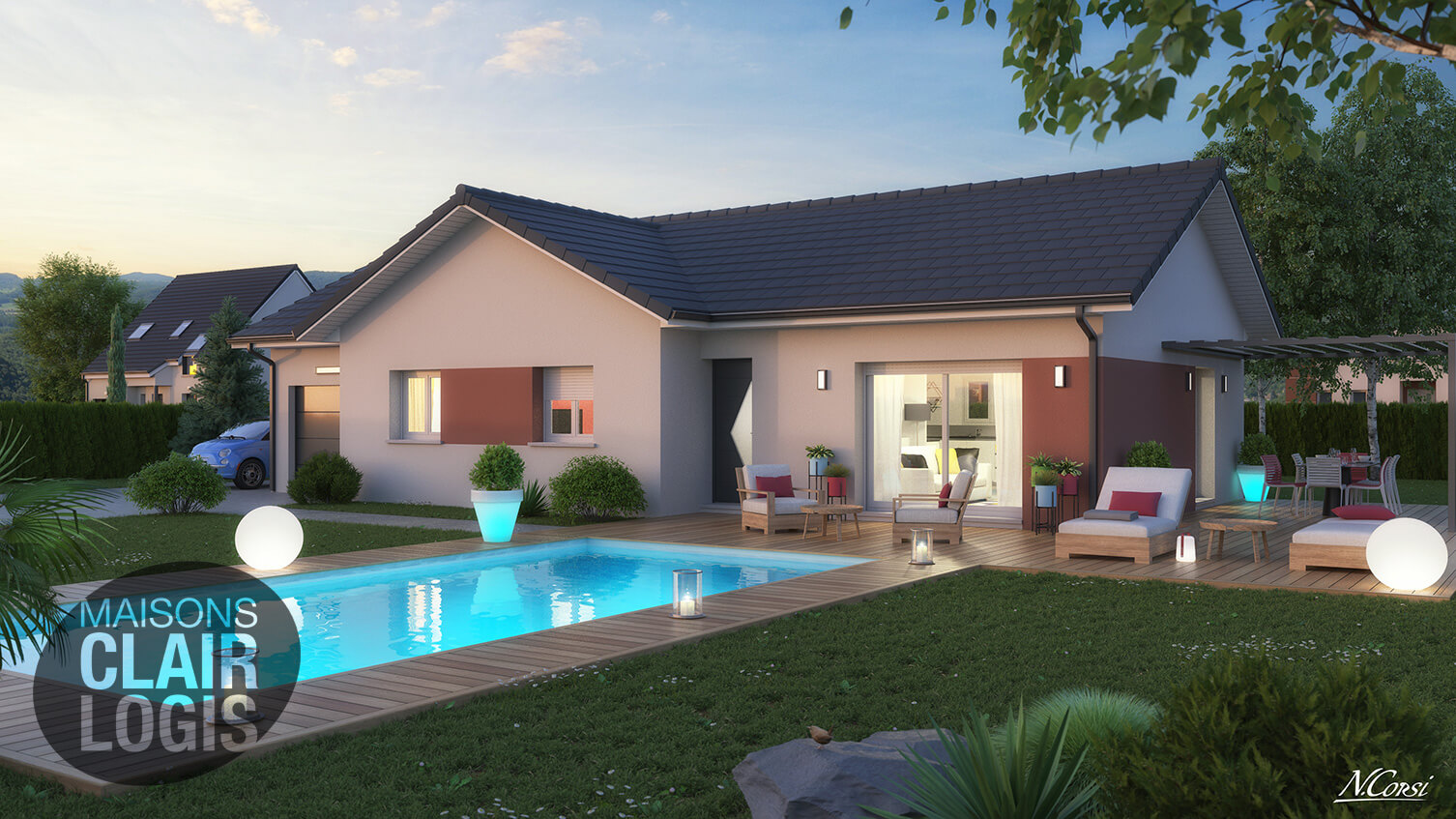 Construction maison – Saint-Georges-de-Reneins (69830)