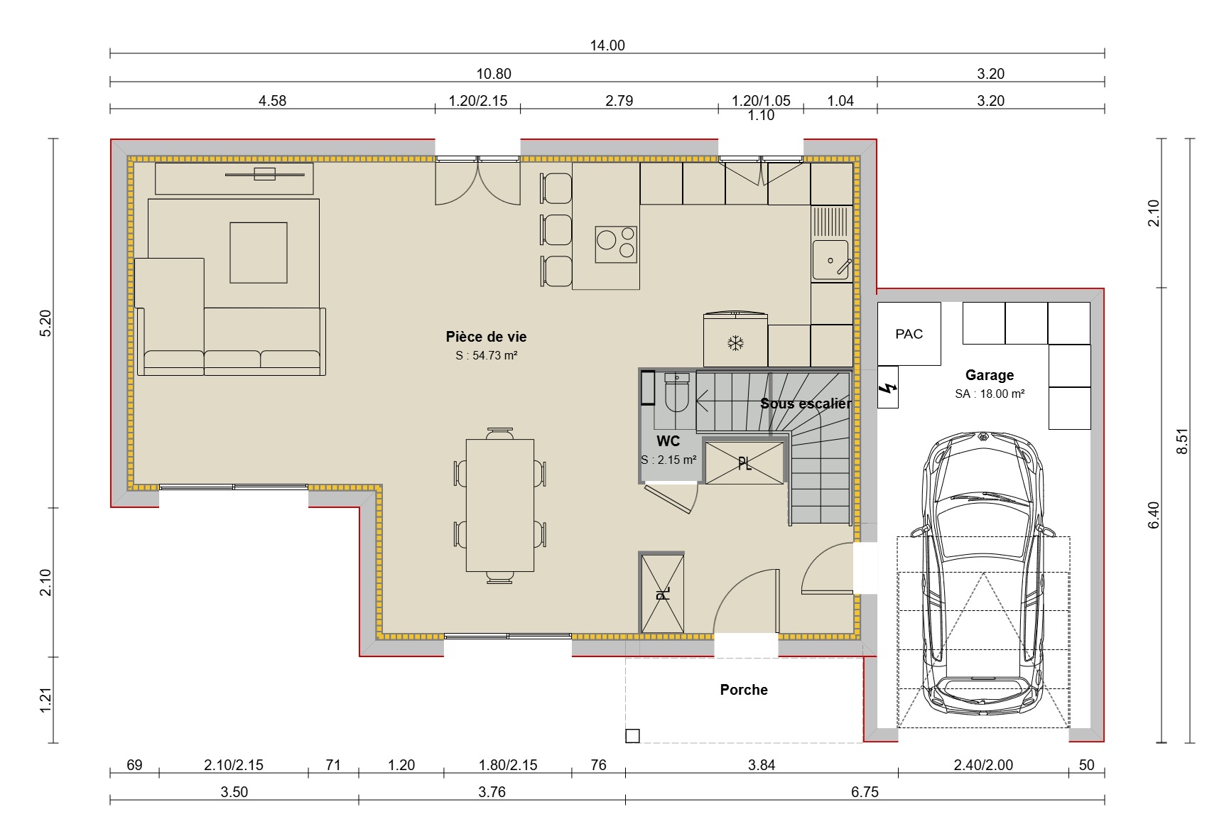 Maison avec terrain à Simandres (#5109028)