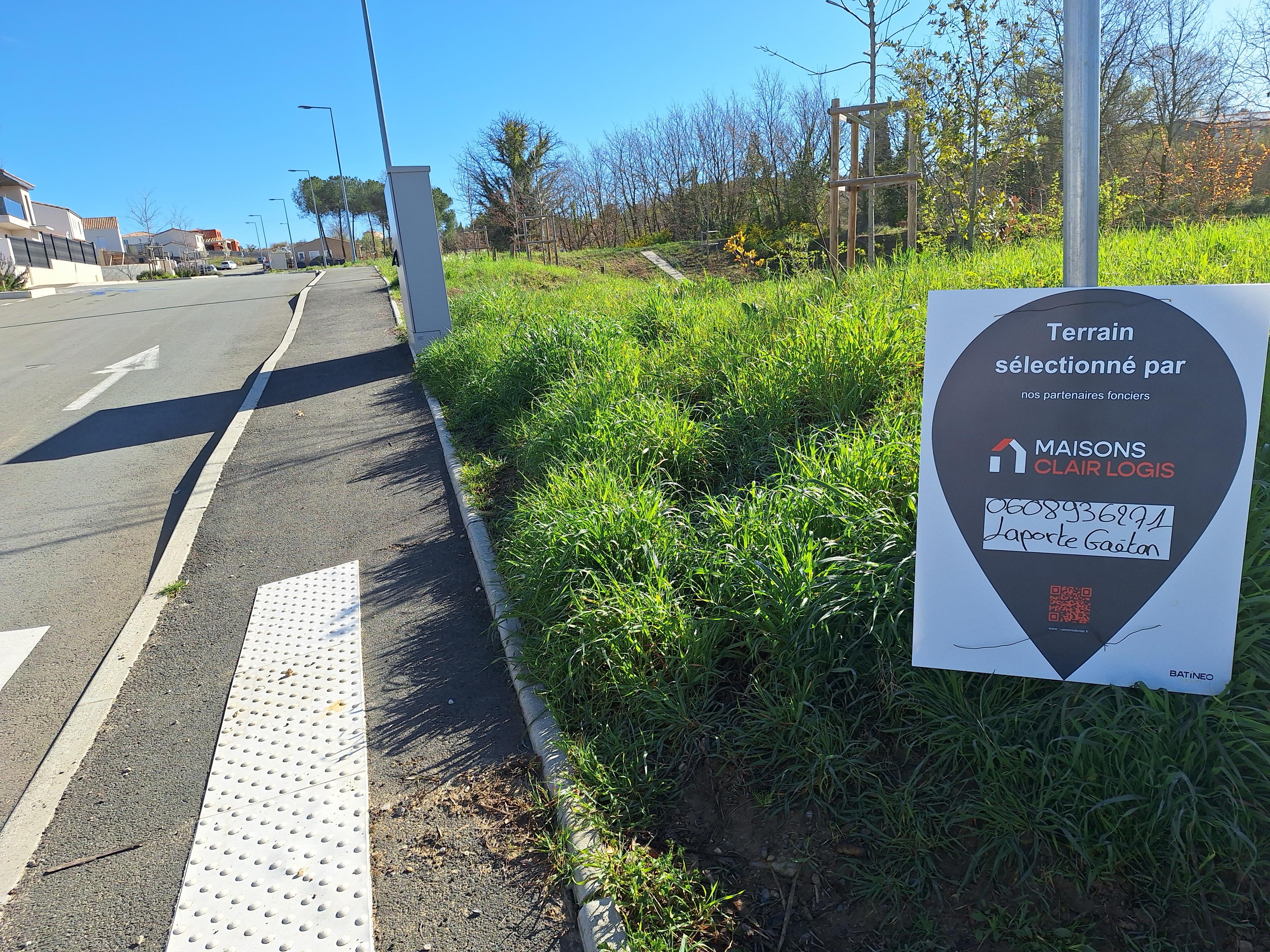 Terrain constructible – Lignan-sur-Orb (34490)