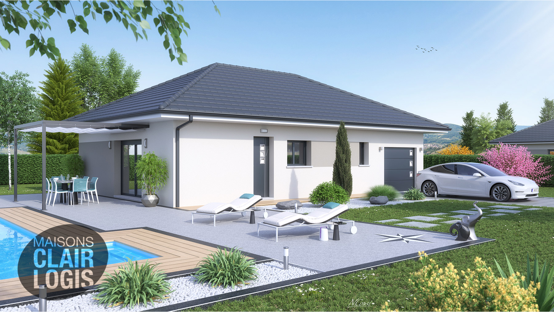 Construction maison – Bâgé-Dommartin (1380)