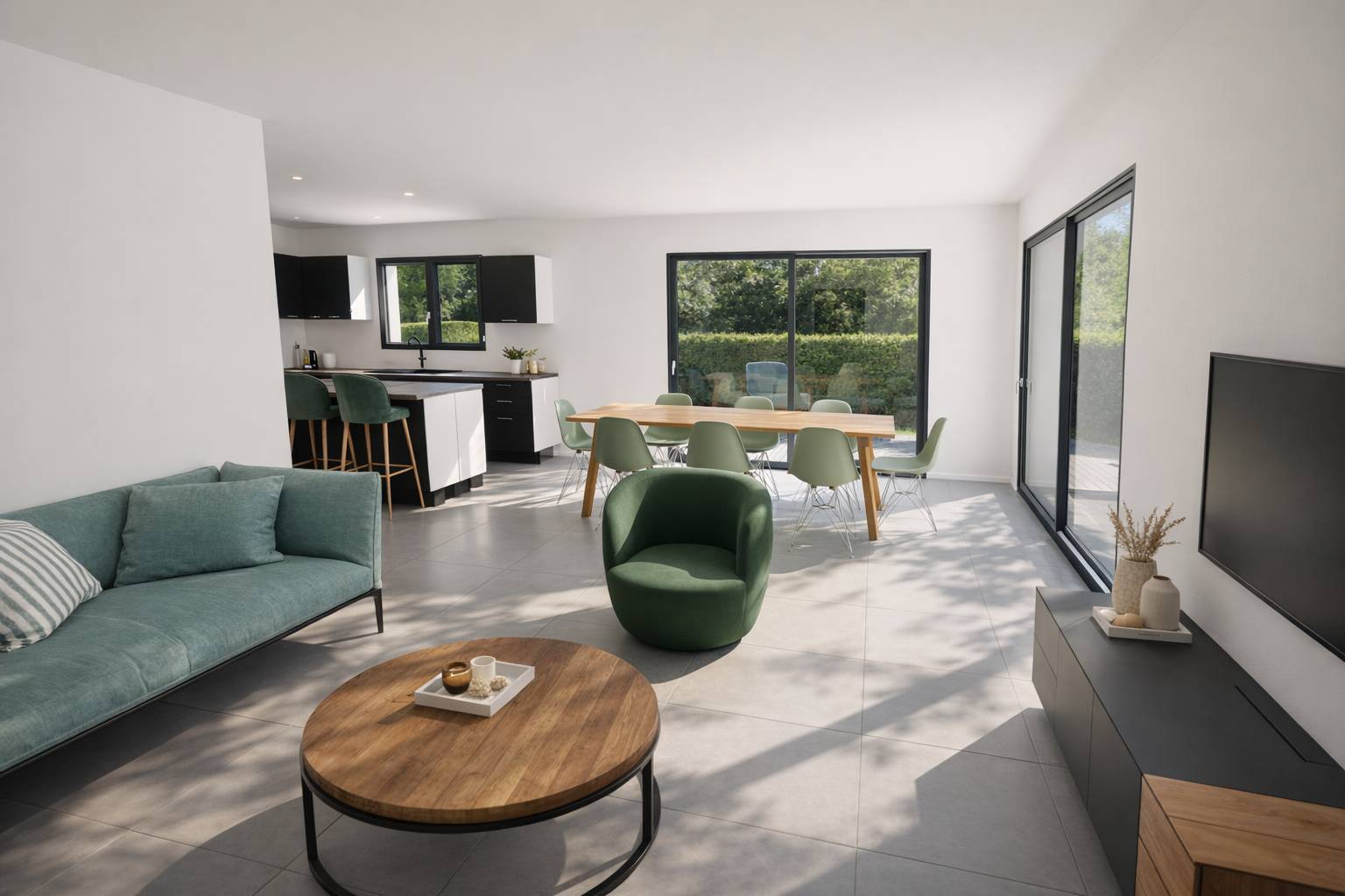 Construction maison – Villeneuve (01480)