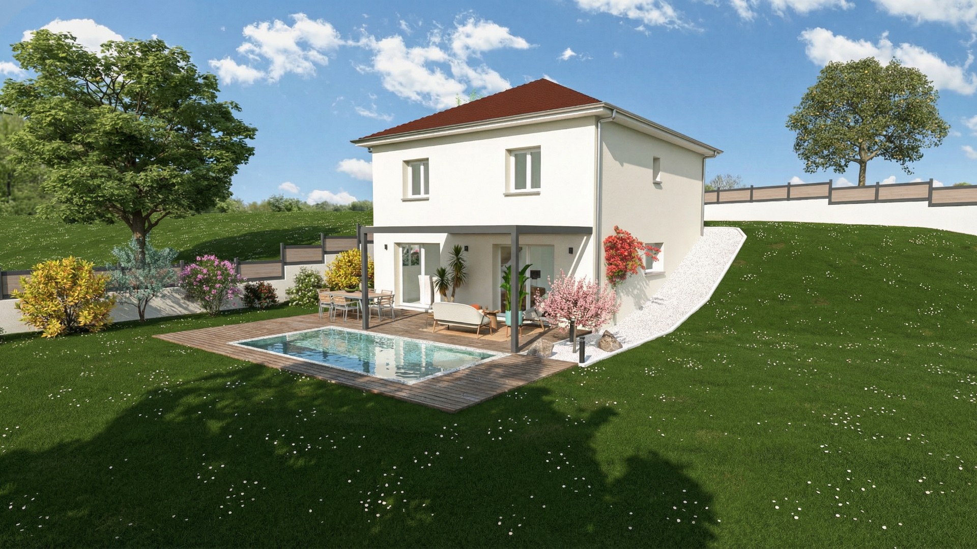 Maison avec terrain à Aoste (#5159691)