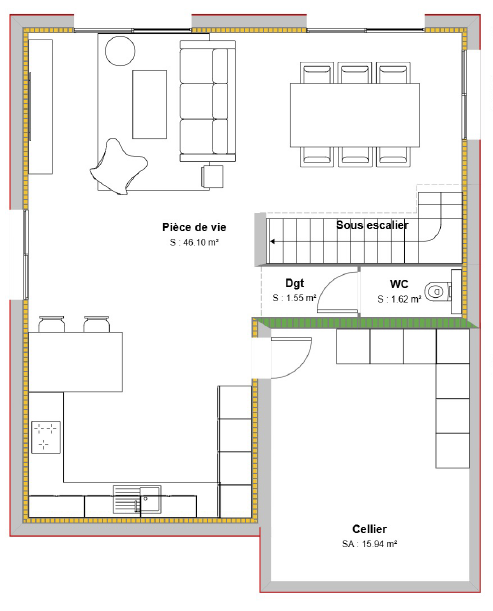 Maison avec terrain à Aoste (#5159691)