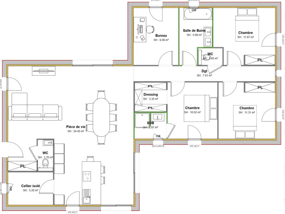 Maison avec terrain à Saint-Didier-de-Formans (#5182282)