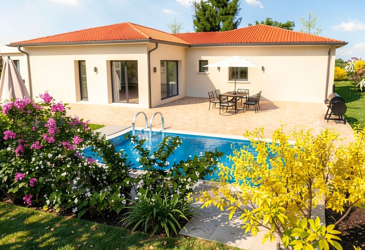 Maison avec terrain à Saint-Didier-de-Formans (#5182282)