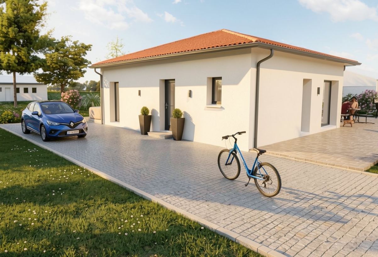 Maison avec terrain à Saint-Didier-de-Formans (#5182282)