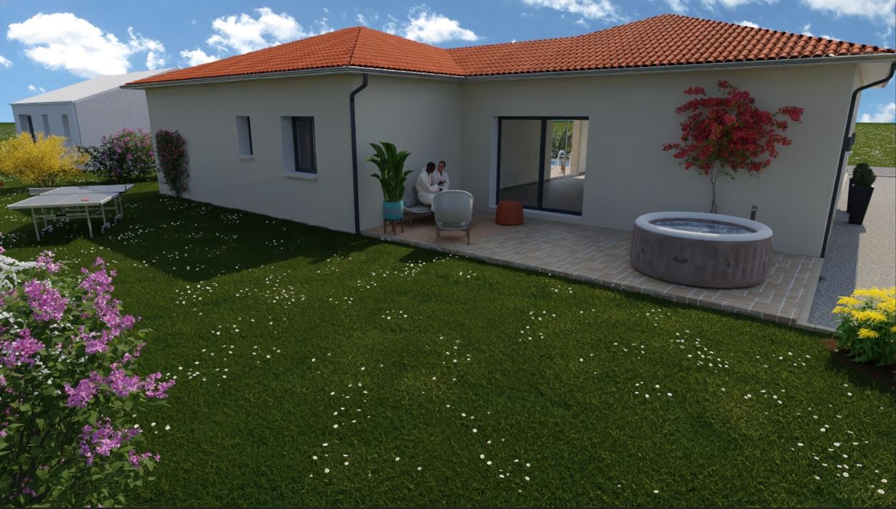 Maison avec terrain à Saint-Didier-de-Formans (#5182282)